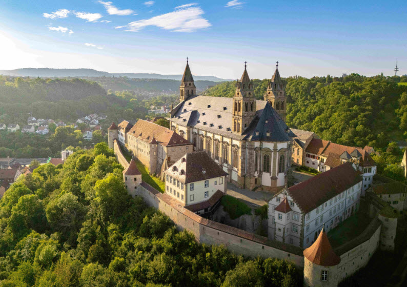 Grosscomburg Monastery, Schwäbisch Hall, Germany, Germany